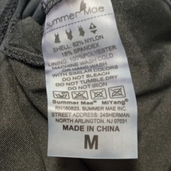 Summer Mae Maternity Black 2 pc Bikini Size M NWT - Picture 5 of 6